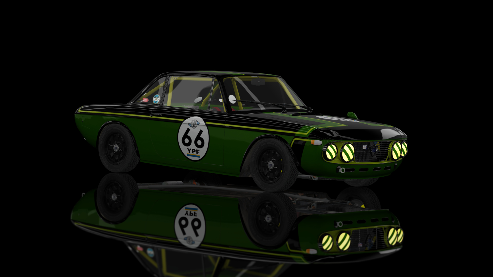 CLASSIC GR.2 - Lancia Fulvia 1.6 1963, skin Verde_66