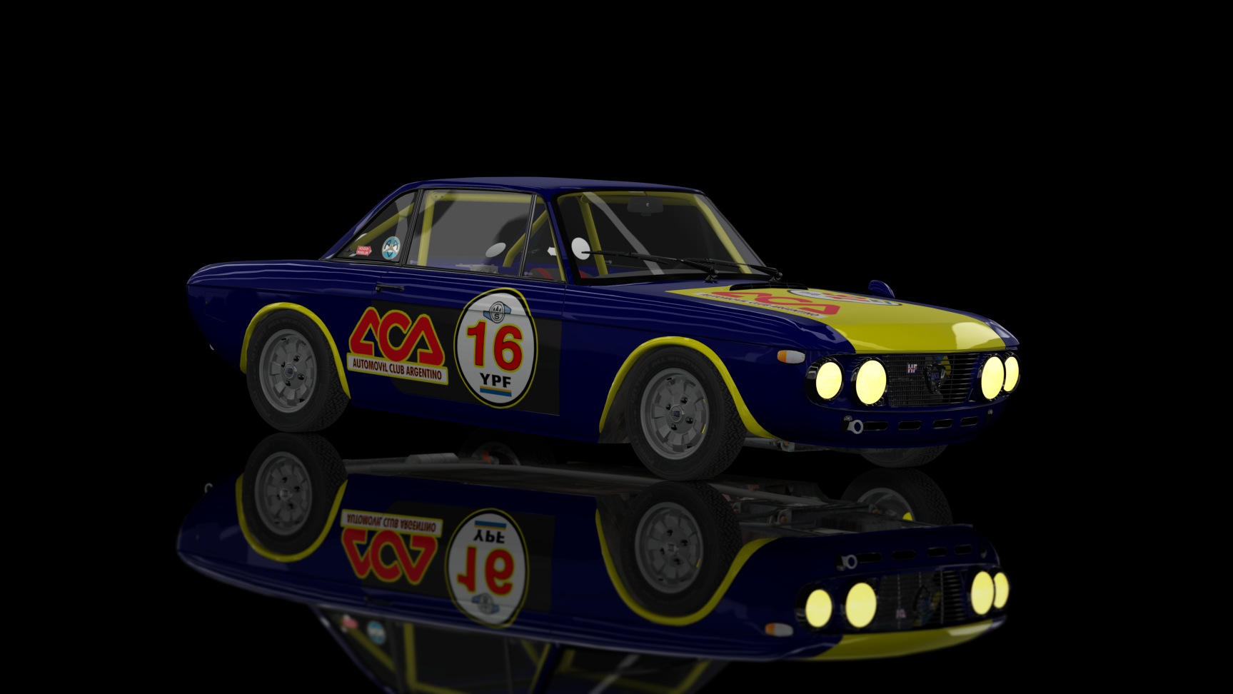 CLASSIC GR.2 - Lancia Fulvia 1.6 1963, skin azurro_16