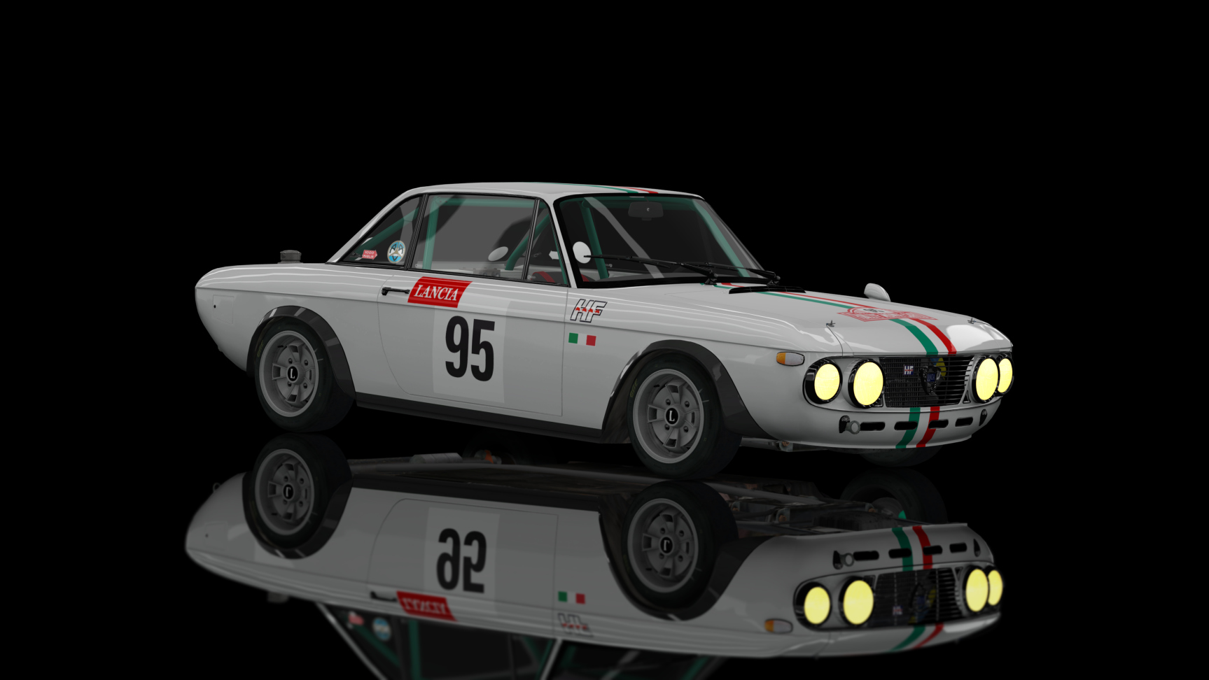 CLASSIC GR.2 - Lancia Fulvia 1.6 1963, skin bianco_italia