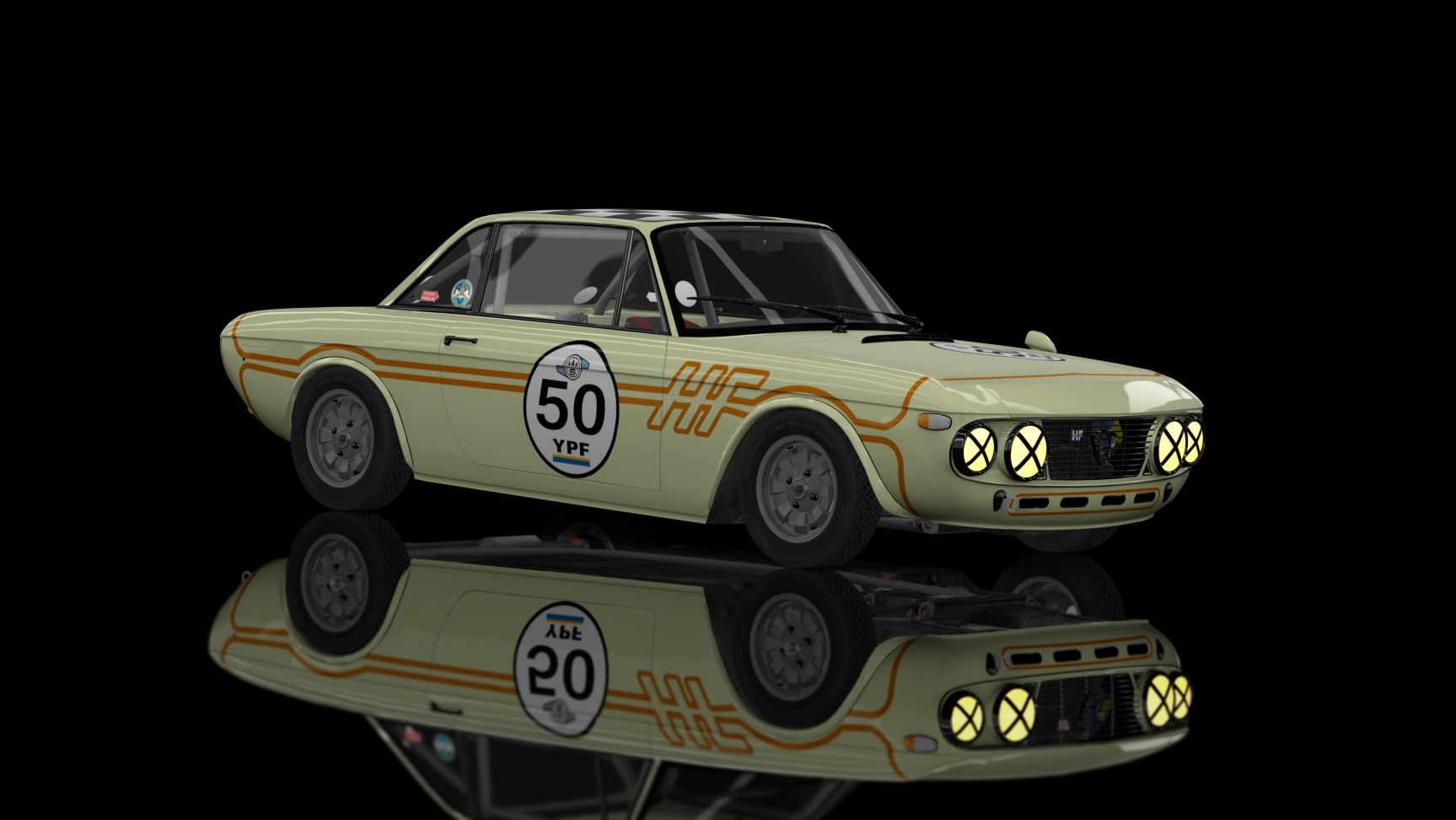 CLASSIC GR.2 - Lancia Fulvia 1.6 1963, skin crema_50