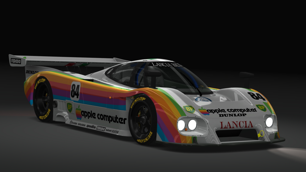 Gr. C - Lancia LC2 Group C, skin Apple_84