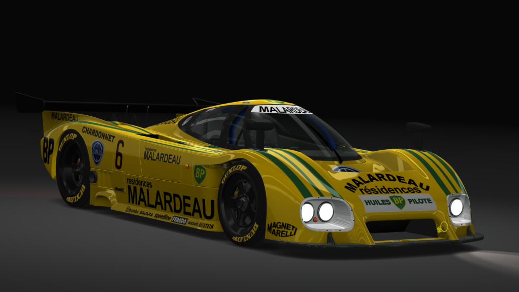 Gr. C - Lancia LC2 Group C, skin Malardeau_6