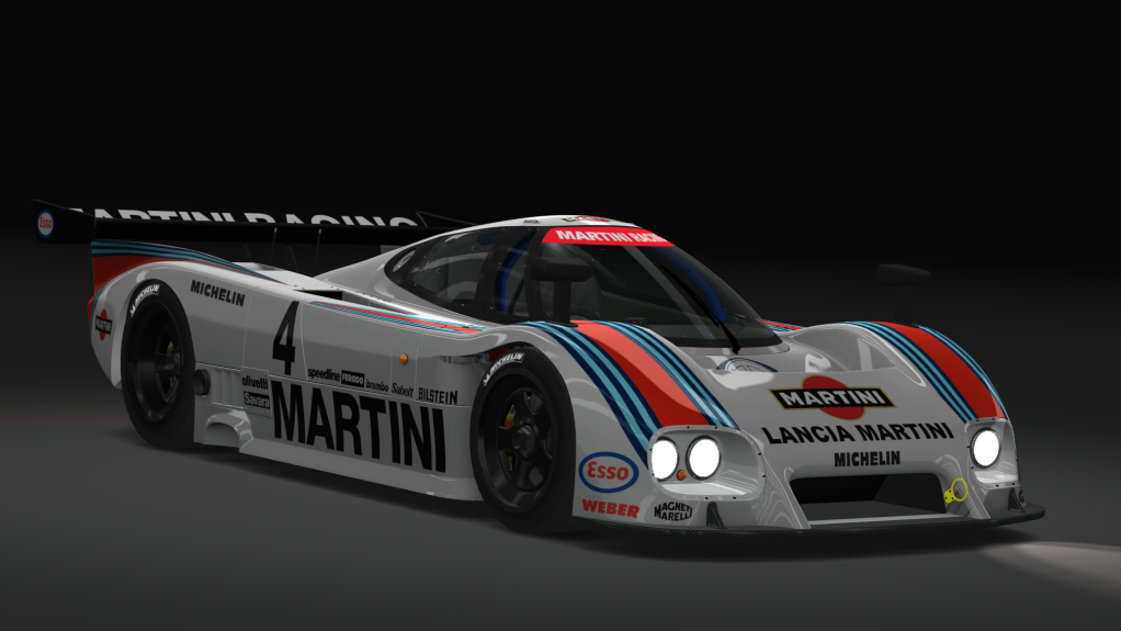 Gr. C - Lancia LC2 Group C, skin Martini_4