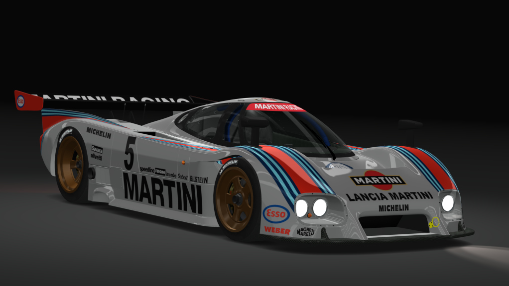 Gr. C - Lancia LC2 Group C, skin Martini_5