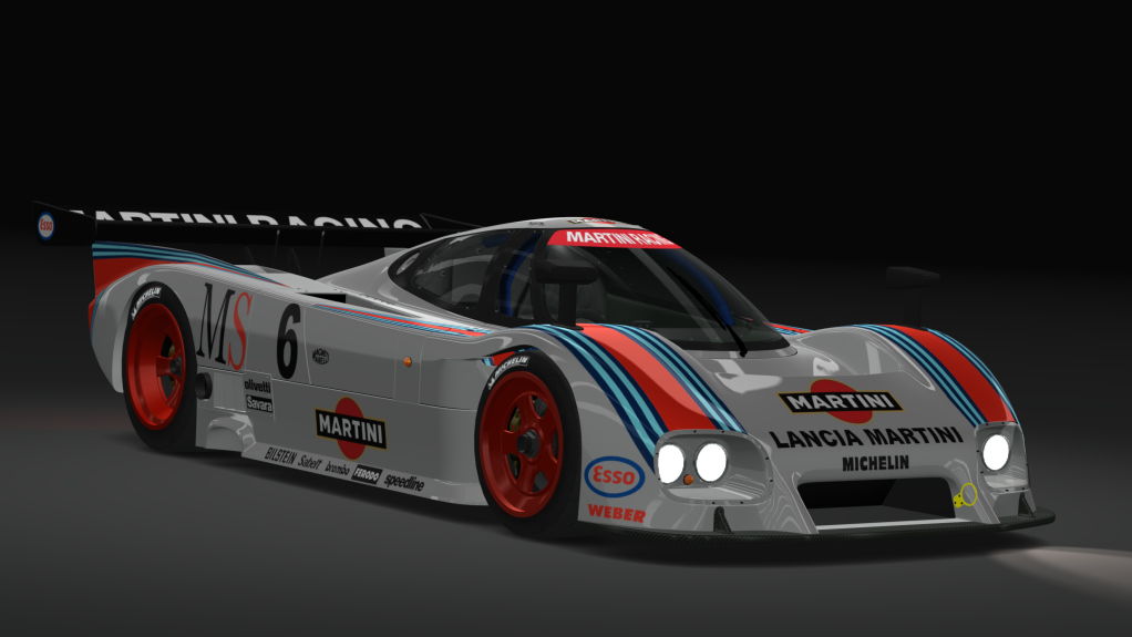 Gr. C - Lancia LC2 Group C, skin Martini_6