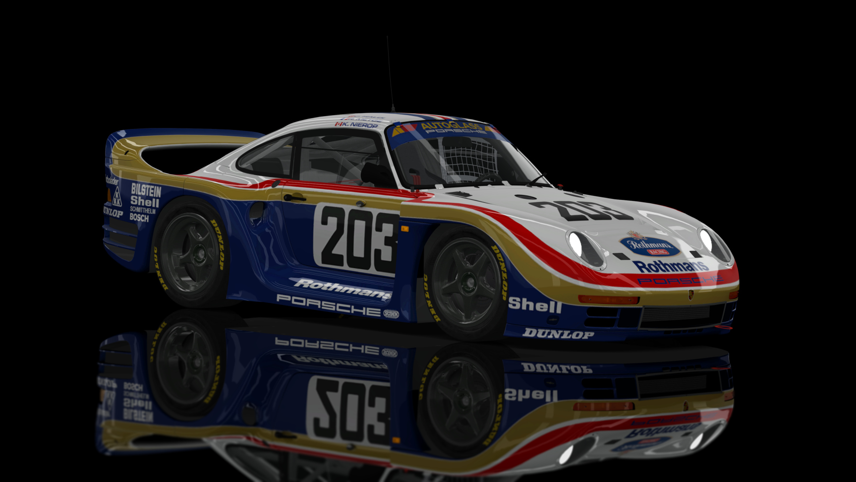 Vintage R.2-1 - Porsche 961 1987, skin 203_1987_lm