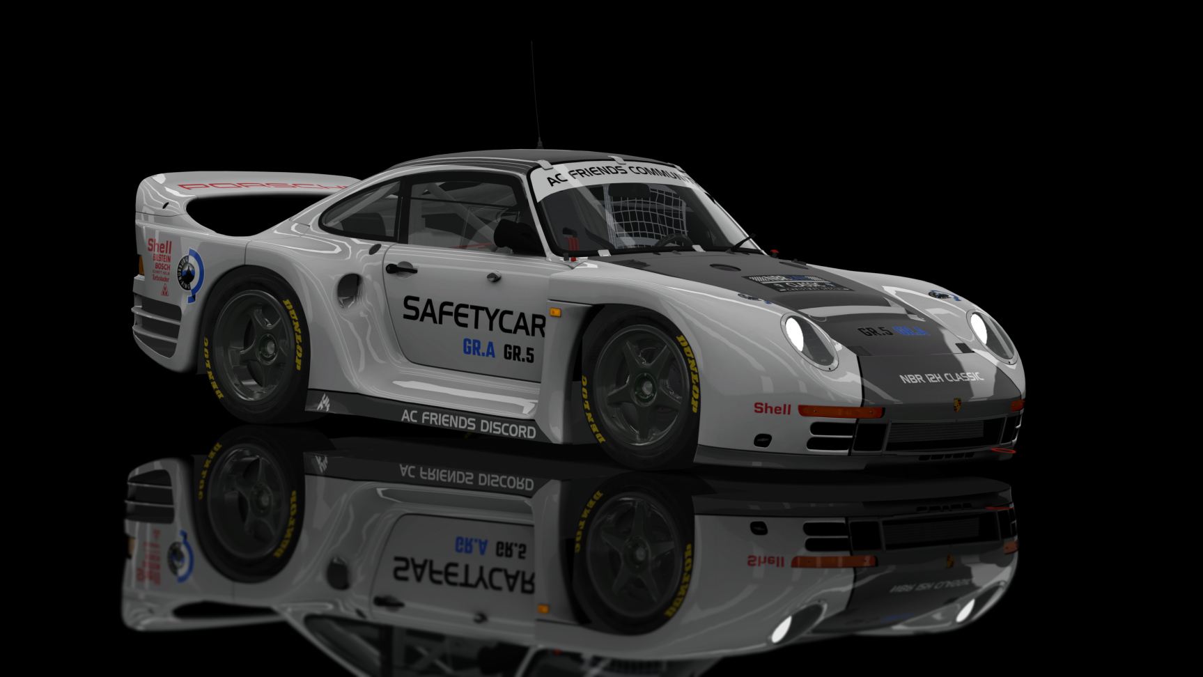 Vintage R.2-1 - Porsche 961 1987, skin NBR Safetycar GR1