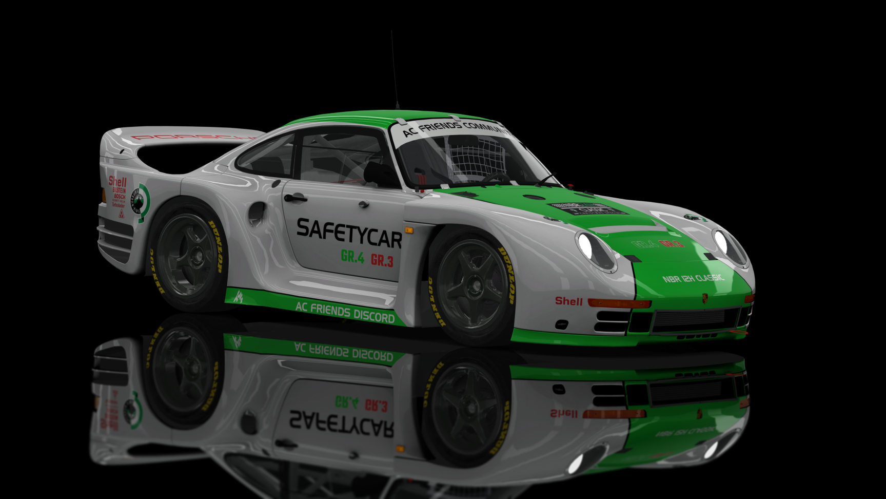 Vintage R.2-1 - Porsche 961 1987, skin NBR Safetycar GR2