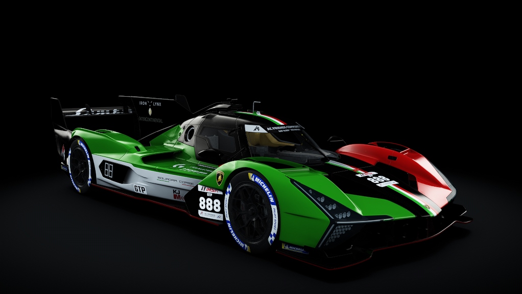 LMH 2 - Lamborghini SC63 LMDh 2024, skin ACFIMSA_2024_DAYTONA_GTP_888