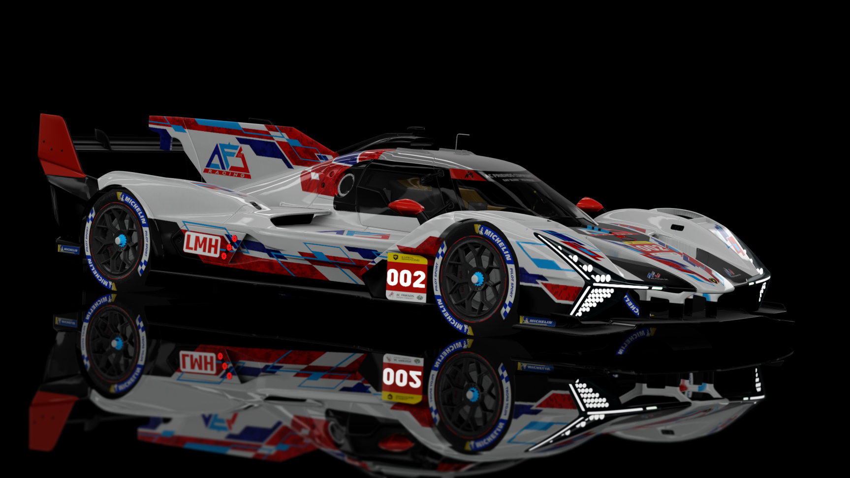 LMH 2 - Lamborghini SC63 LMDh 2024, skin ACFWEC2023_PORTIMAO_LMH_002