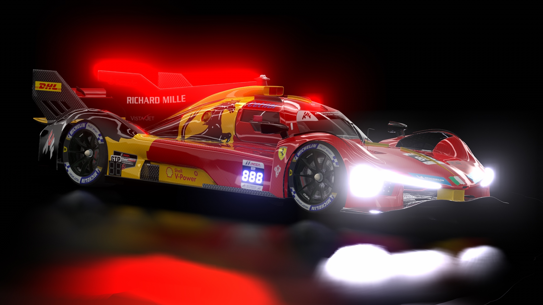 LMH - Ferrari 499P 2023, skin ACFIMSA_SEBRING_GTP_888