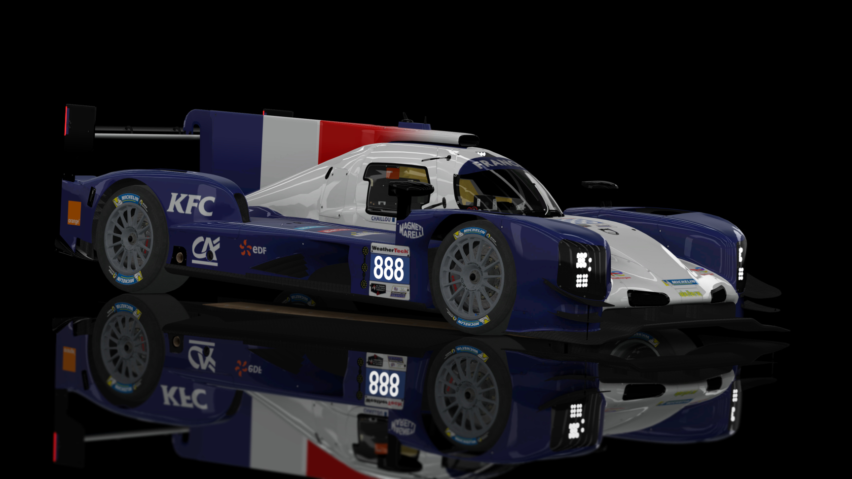 ACF - LMP2 2023 - Dallara P217 2017, skin ACF_ADPS_#888_Chaillou