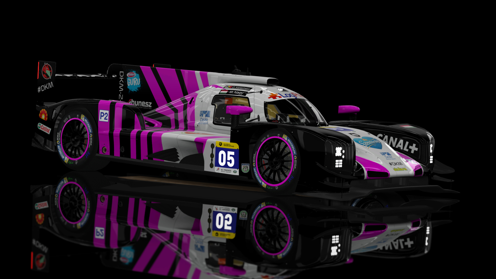 ACF - LMP2 2023 - Dallara P217 2017, skin ACF_WEC_#05_Kelemen_Nagy