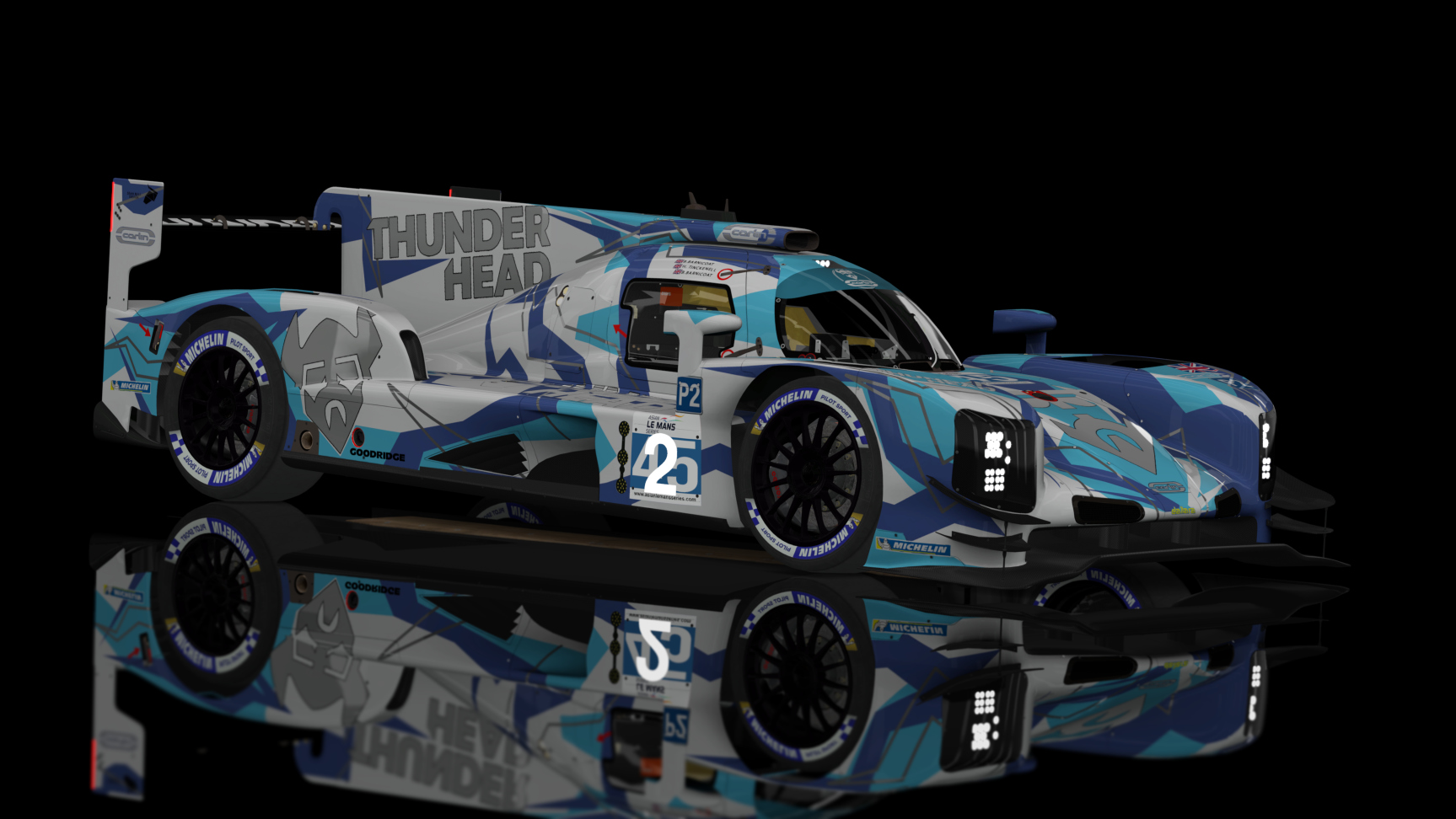 ACF - LMP2 2023 - Dallara P217 2017, skin AsLMS 2019 Carlin