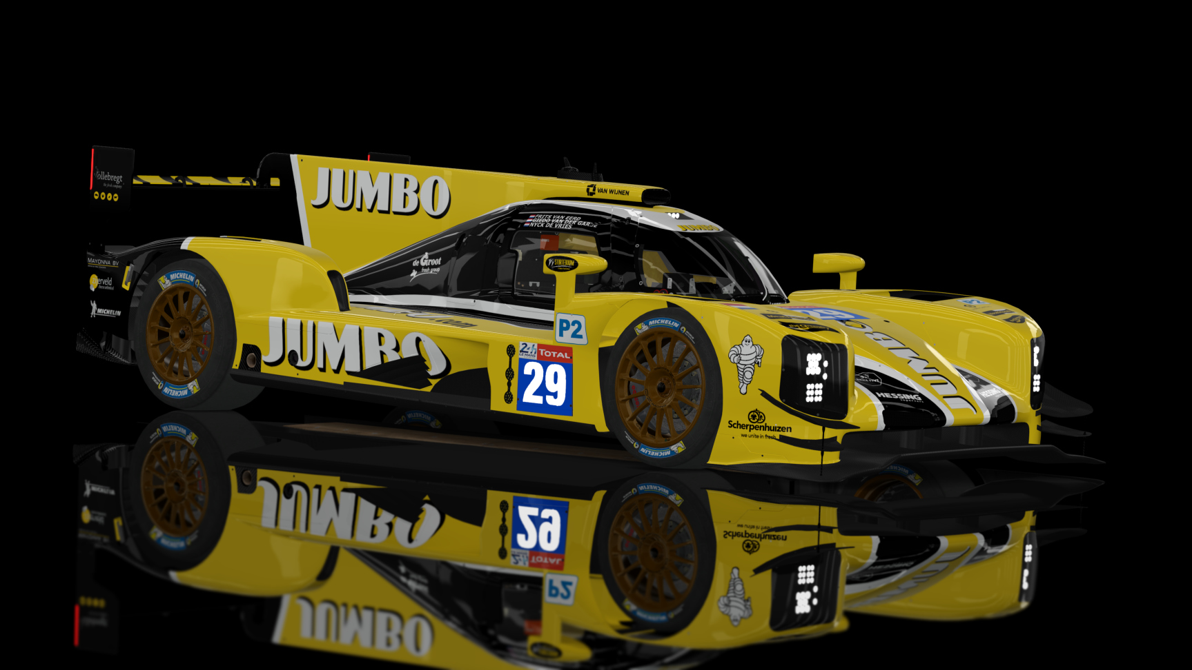 ACF - LMP2 2023 - Dallara P217 2017, skin Le Mans 2018 Nederland