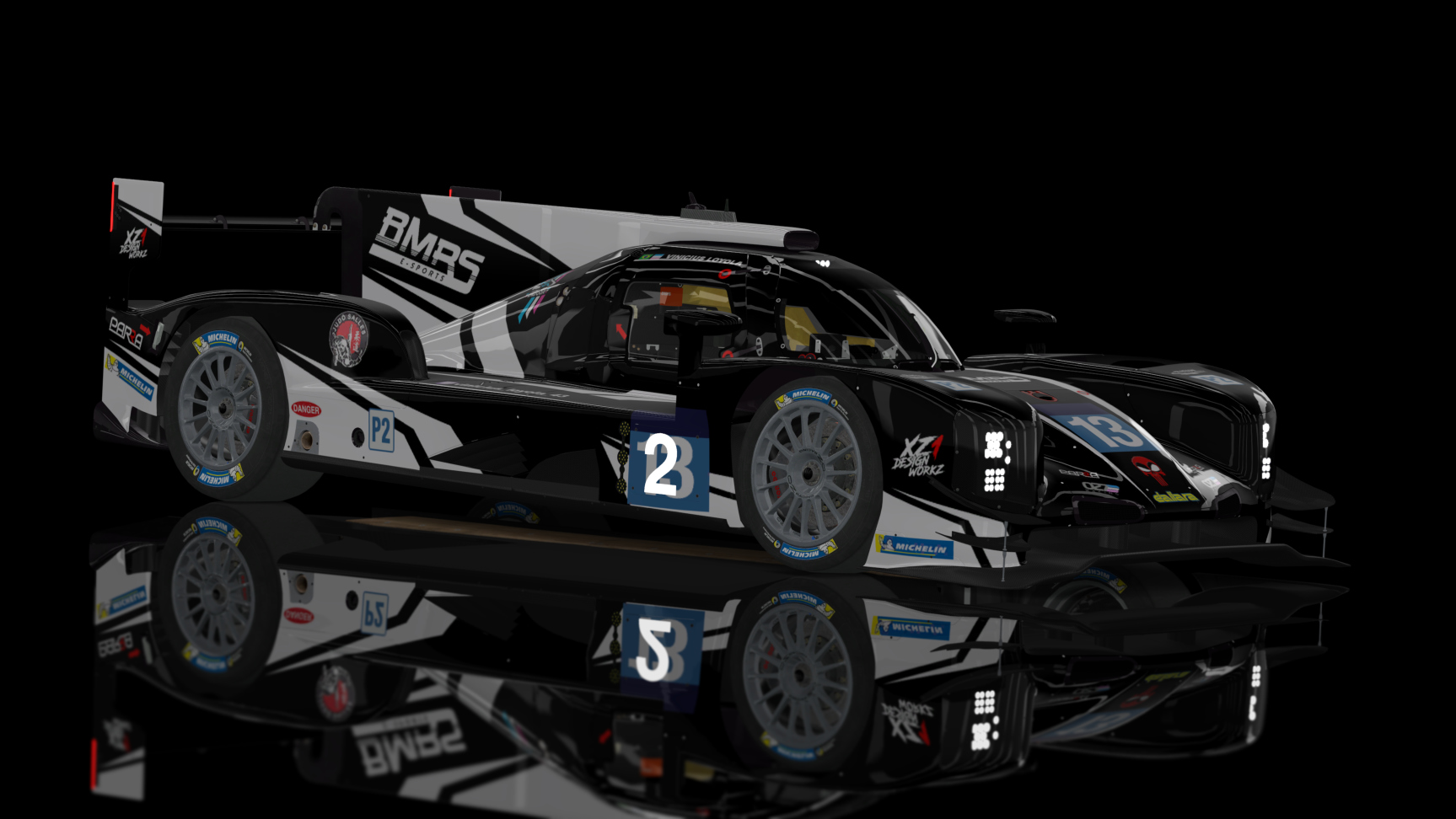 ACF - LMP2 2023 - Dallara P217 2017, skin Nova pasta