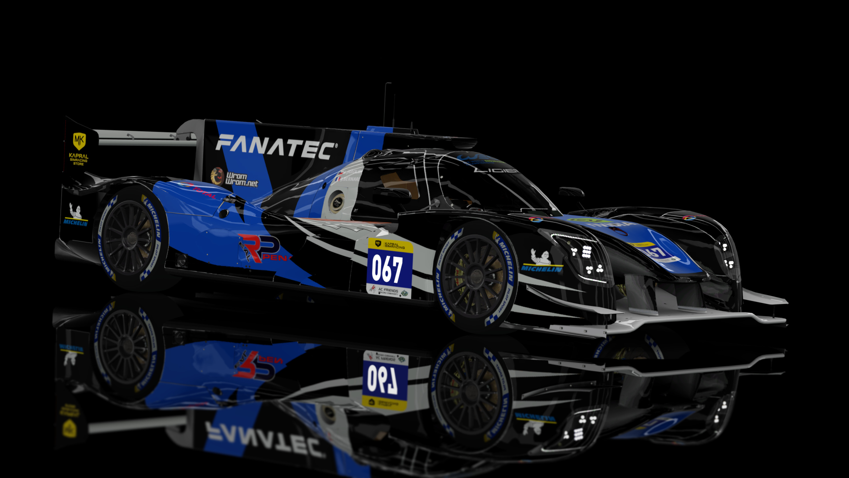 ACF - LMP2 2023-  Ligier JS P217 2017, skin ACF_WEC5_#067_Bernard_Jarolim