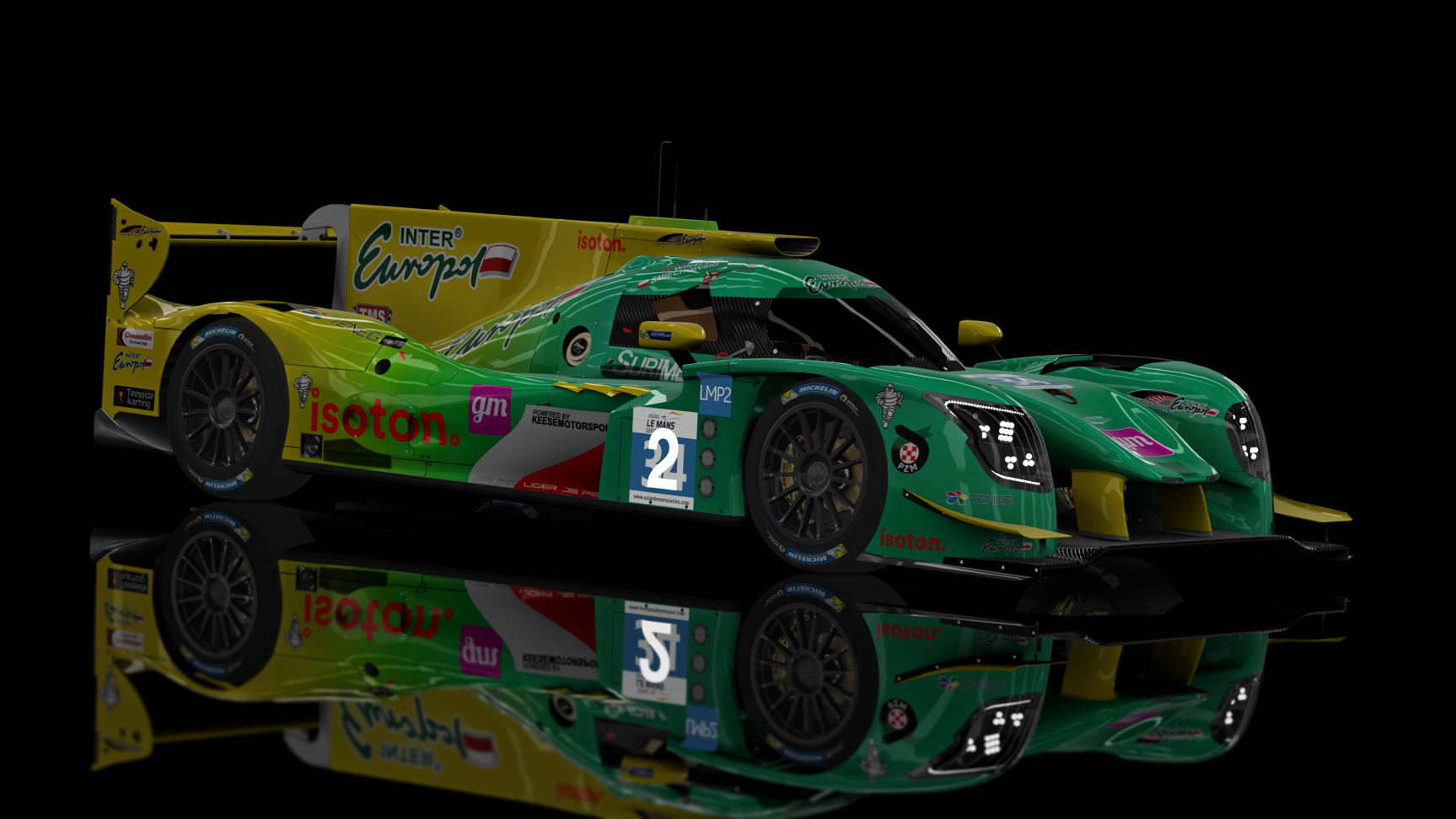 ACF - LMP2 2023-  Ligier JS P217 2017, skin AsLMS 2019-20 Inter Europol 34