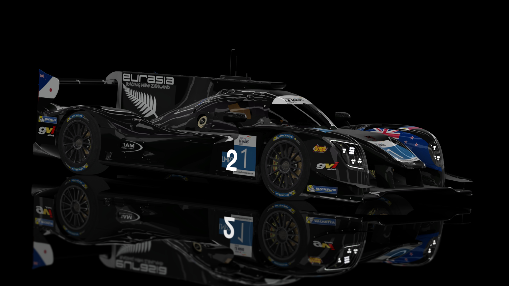 ACF - LMP2 2023-  Ligier JS P217 2017, skin AsLMS 2019-2020 Eurasia