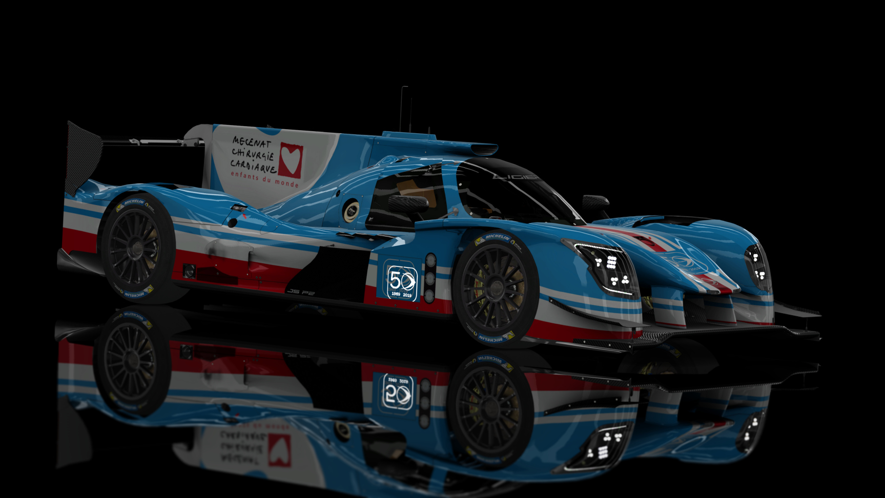 ACF - LMP2 2023-  Ligier JS P217 2017, skin ligier_50_years