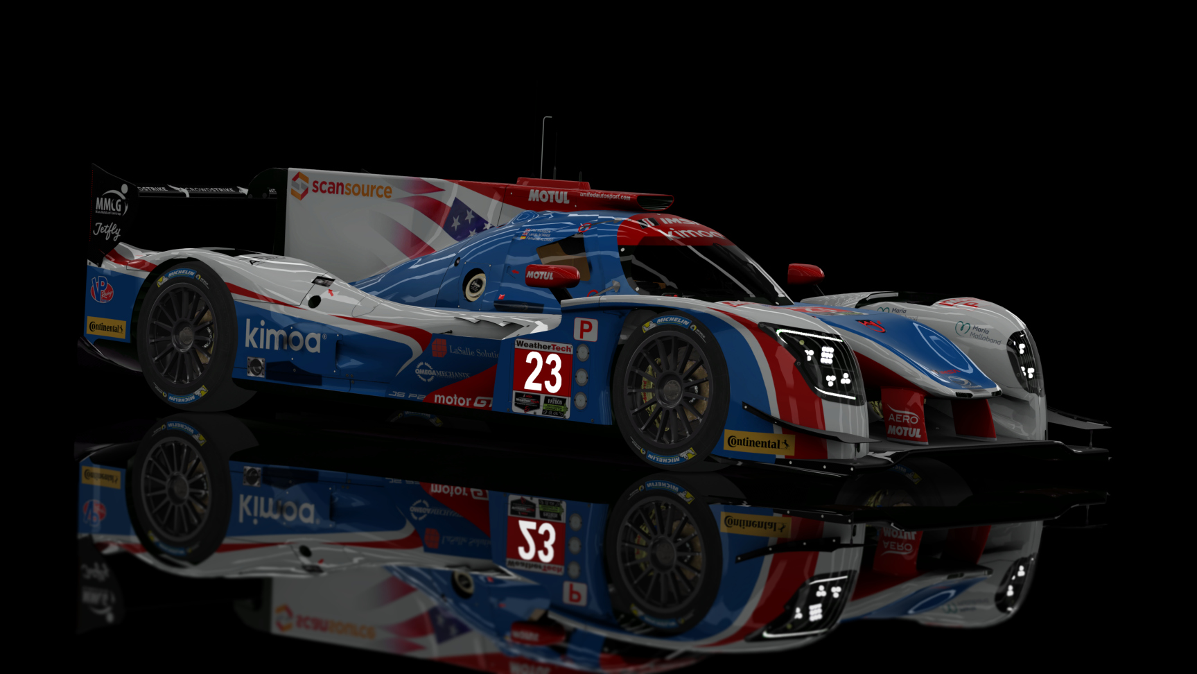 ACF - LMP2 2023-  Ligier JS P217 2017, skin united_autosports_imsa_23