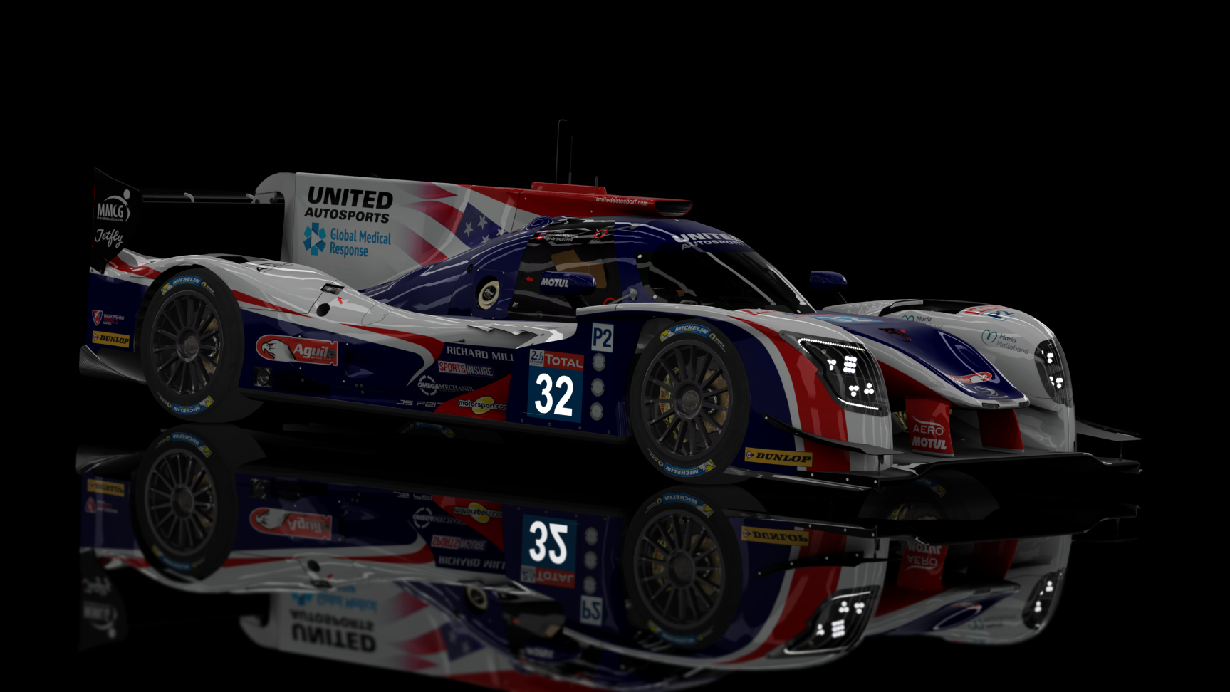 ACF - LMP2 2023-  Ligier JS P217 2017, skin united_autosports_lms_32