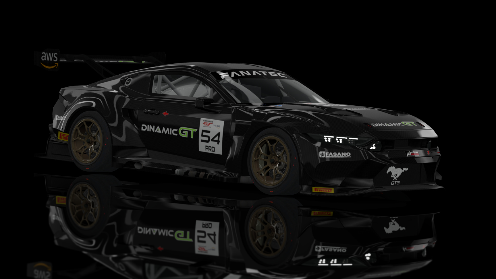 GT3 EVO - Ford Mustang GT3 2024, skin 2024_GTWC_DinamicGT_54