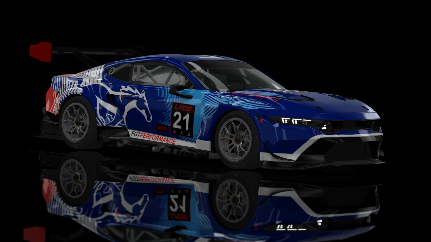 GT3 EVO - Ford Mustang GT3 2024, skin LPDS_21