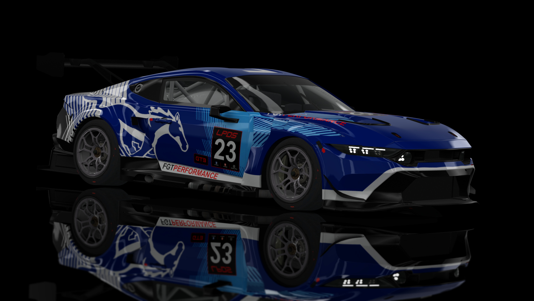 GT3 EVO - Ford Mustang GT3 2024, skin LPDS_23