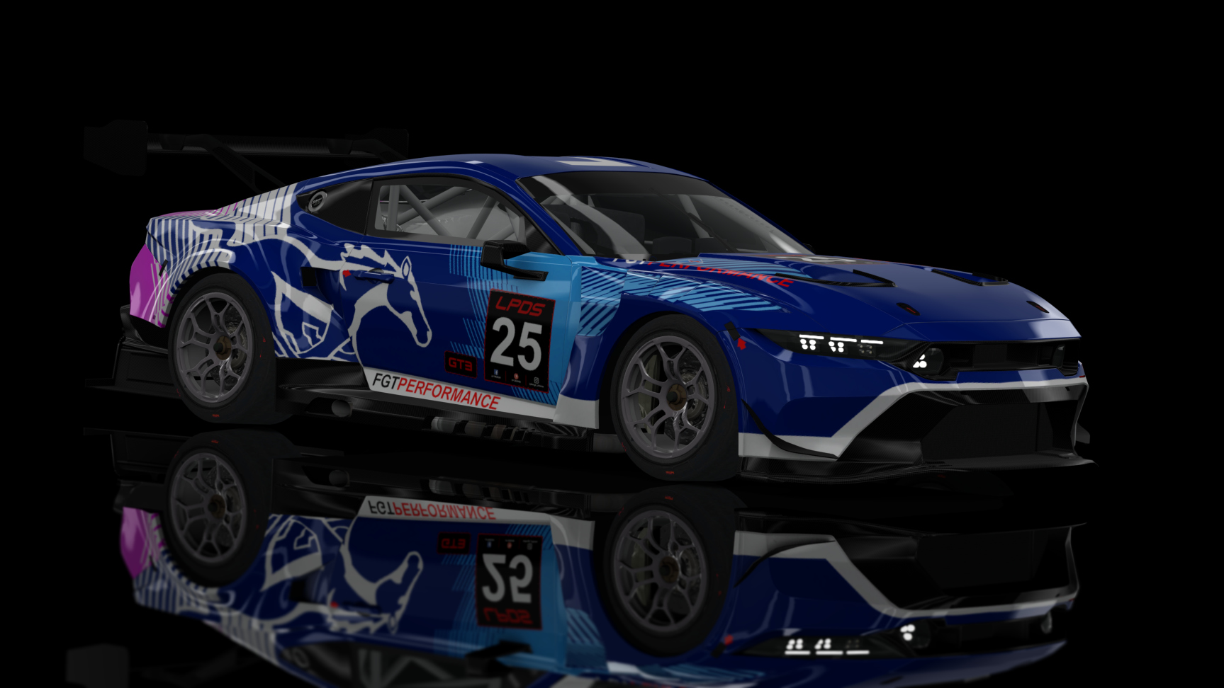 GT3 EVO - Ford Mustang GT3 2024, skin LPDS_25