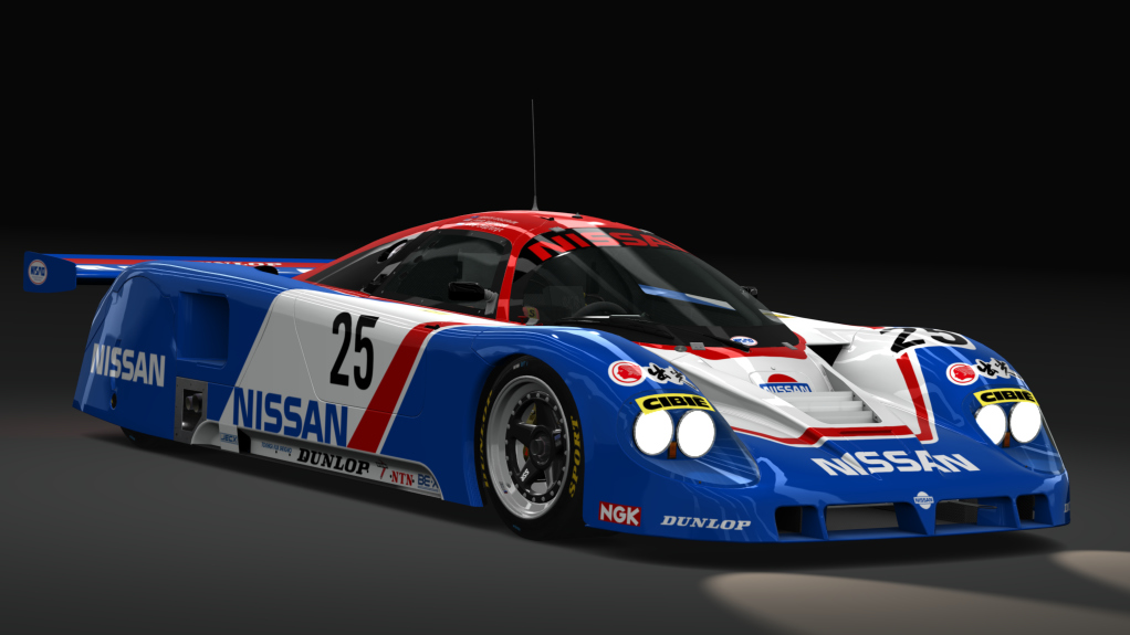 Gr. C - Nissan R89C LM, skin #25 Nissan Motorsport