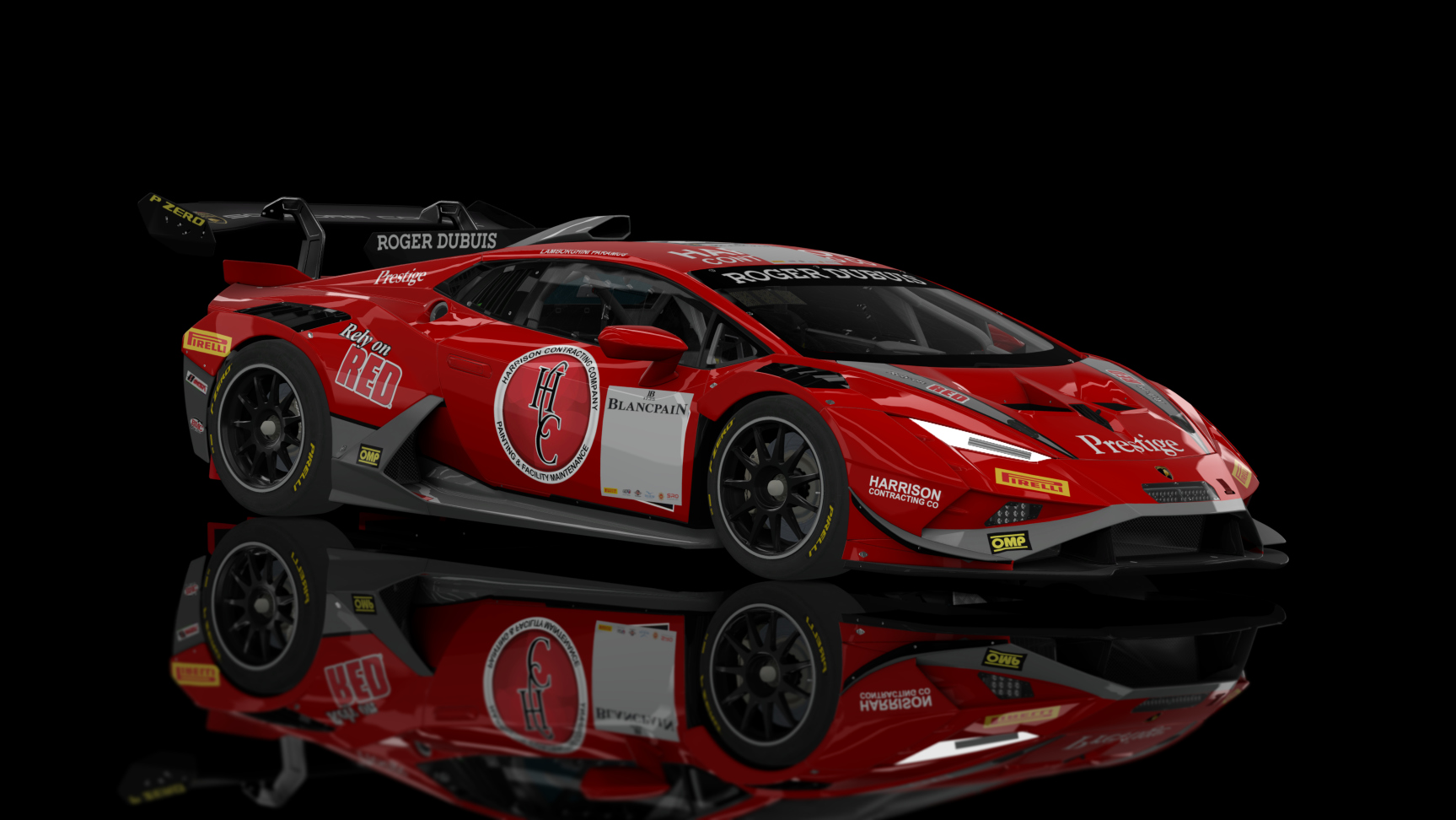 ACF CUP - Lamborghini Huracan ST EVO II 2022 NG, skin 2022 Super Trofeo  Wayne Taylor RED