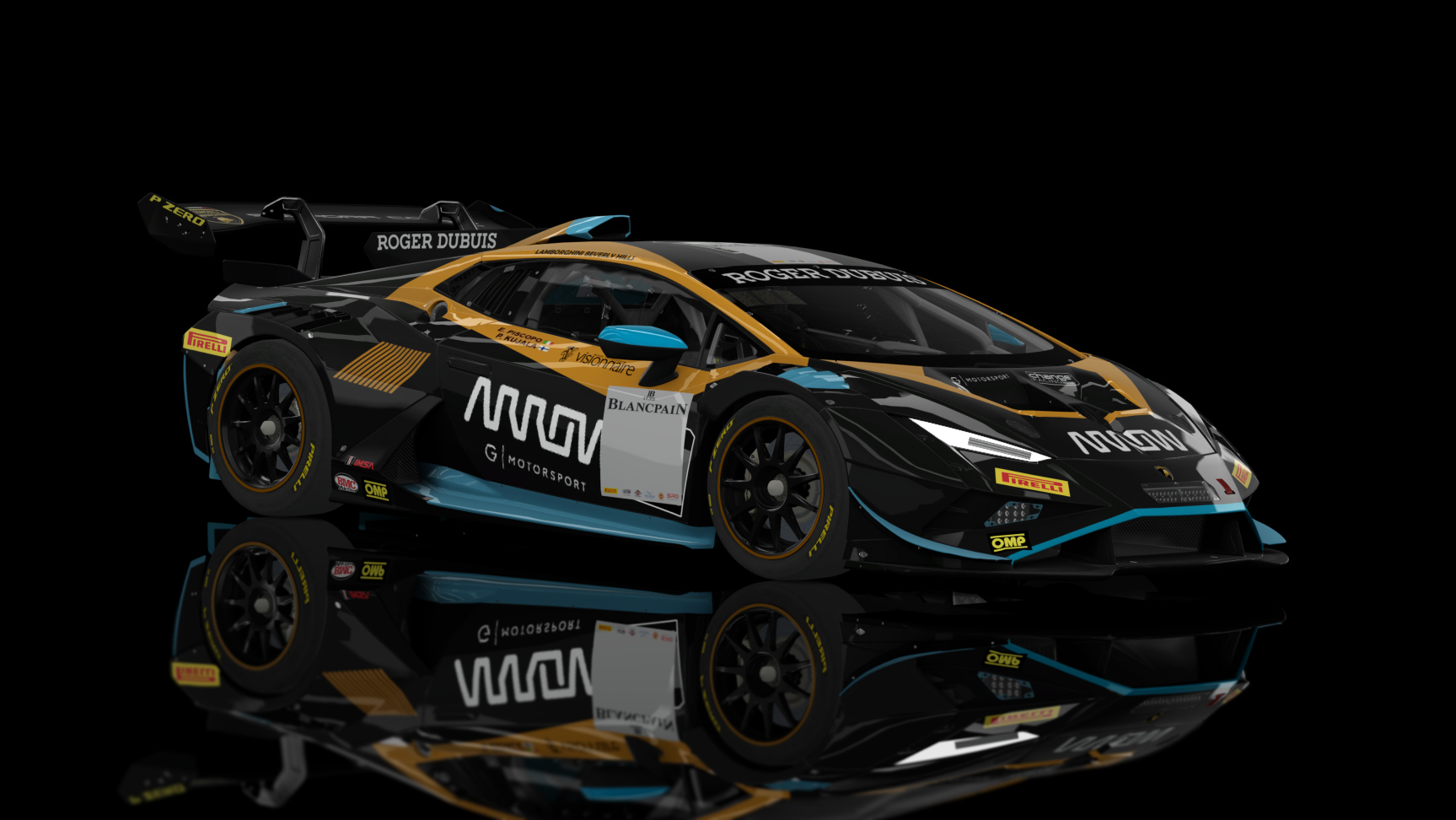 ACF CUP - Lamborghini Huracan ST EVO II 2022 NG, skin 2022 Super Trofeo US Racetron