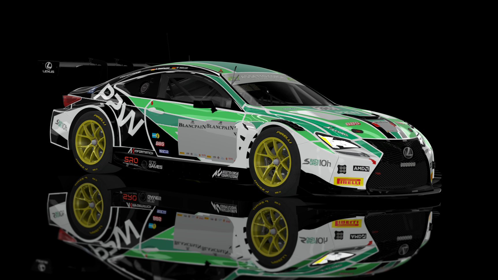 GT3 EVO - Lexus RC F GT3 2016, skin NBR24_RACE2023_GT3_303