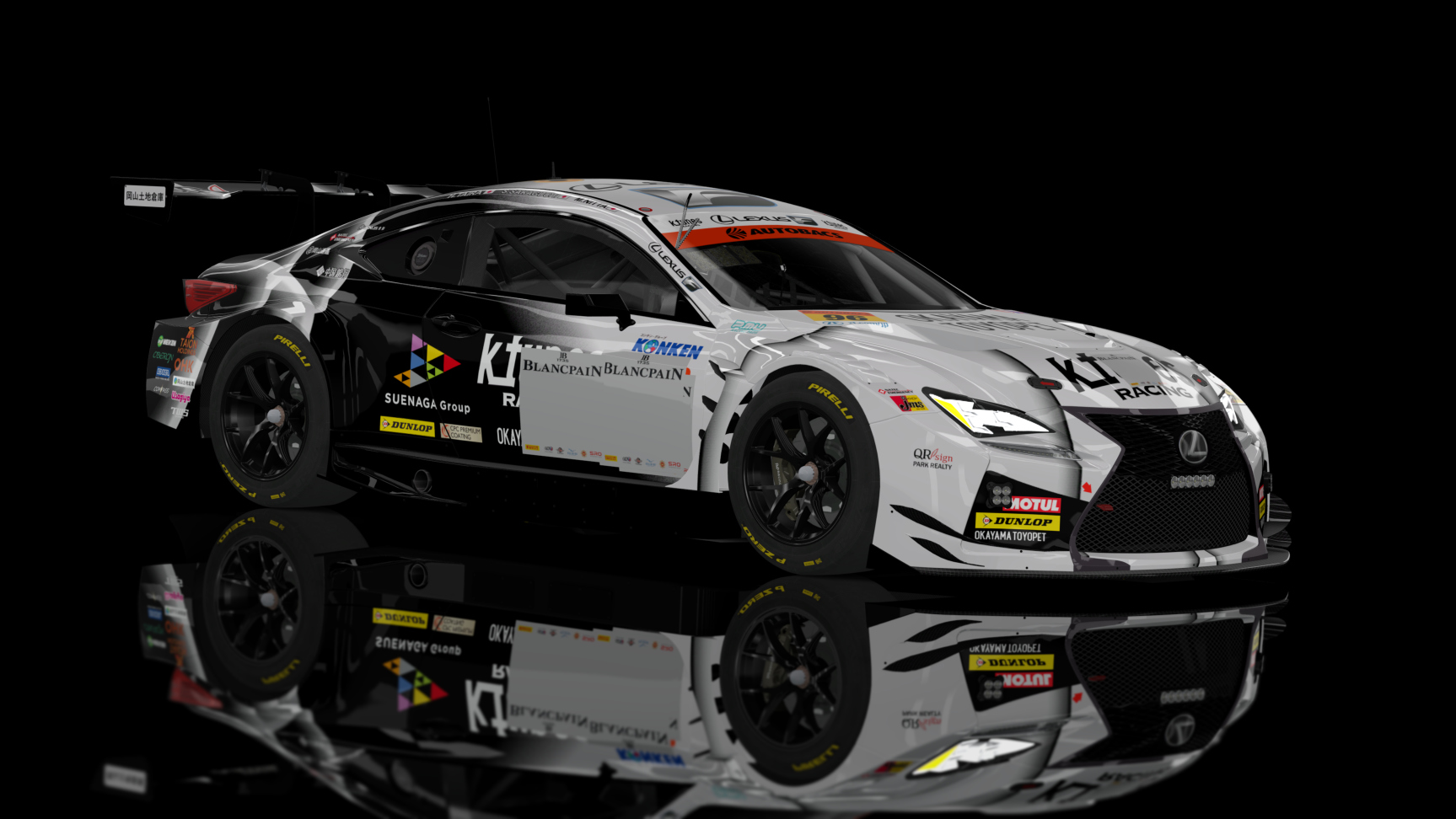 GT3 EVO - Lexus RC F GT3 2016, skin k_tunes_96