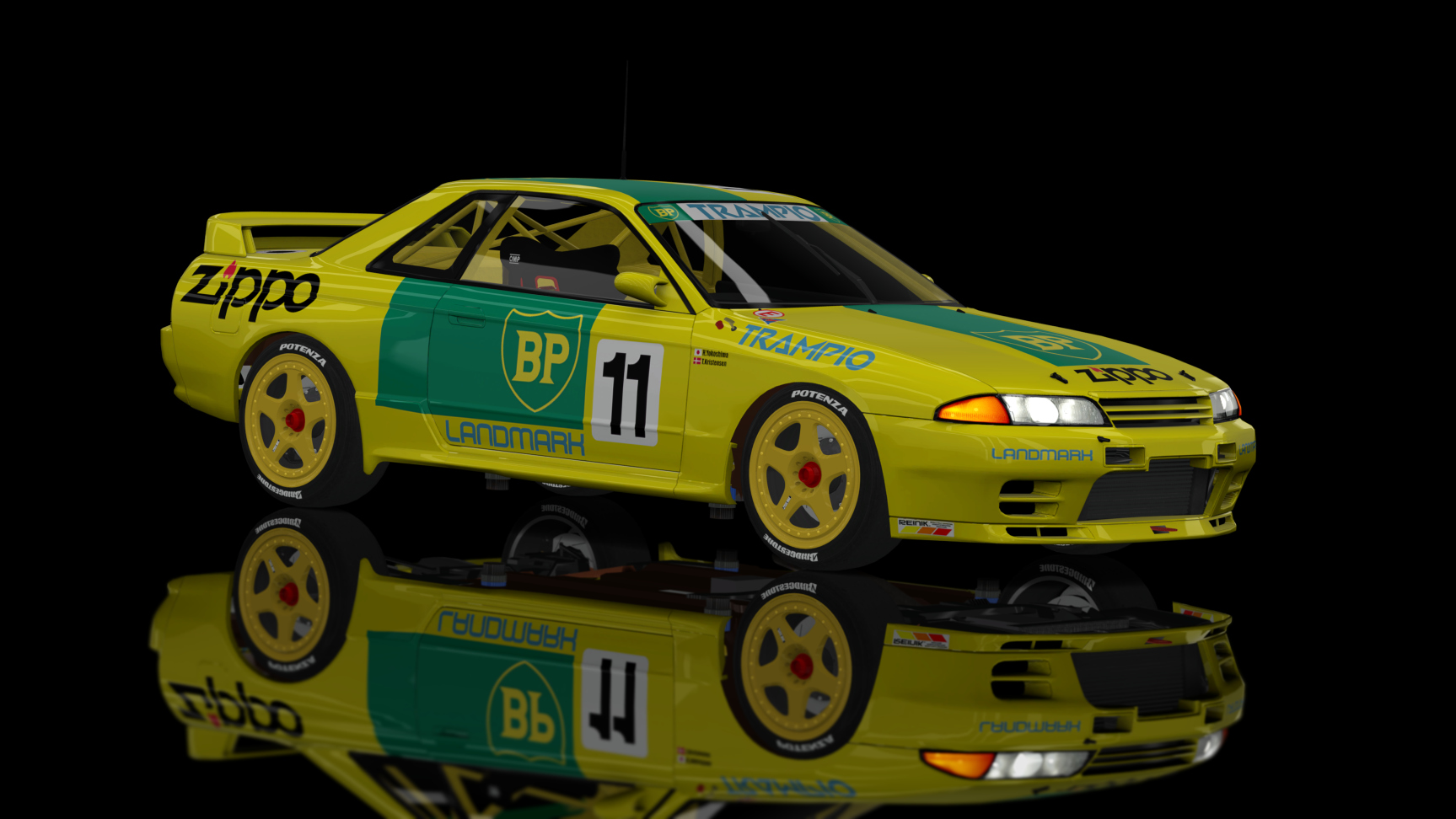 CLASSIC GR.A - Nissan Skyline GT-R R32 1990, skin 11_bpoil_trampio_zippo