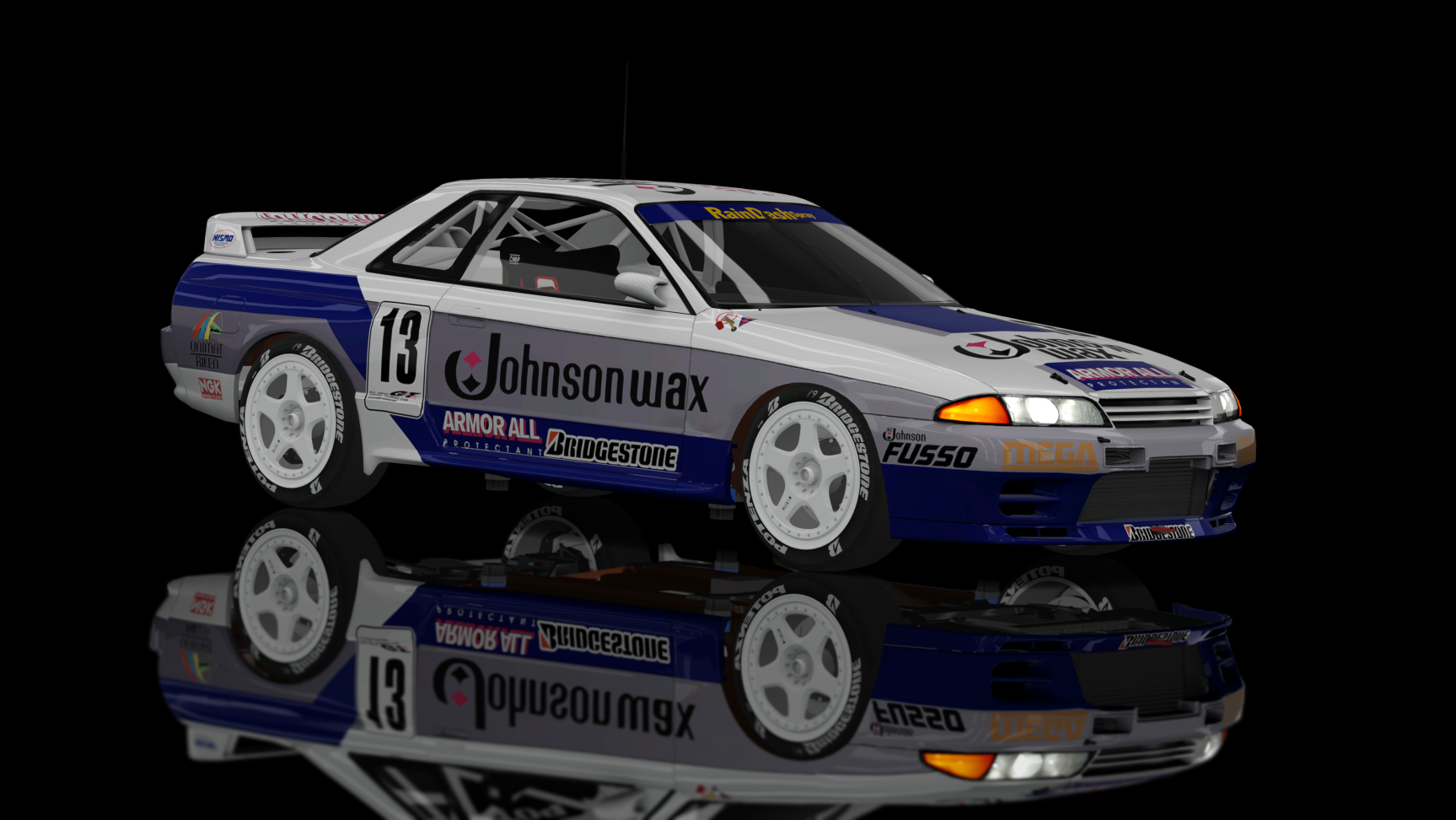 CLASSIC GR.A - Nissan Skyline GT-R R32 1990, skin 13_johnson_wax