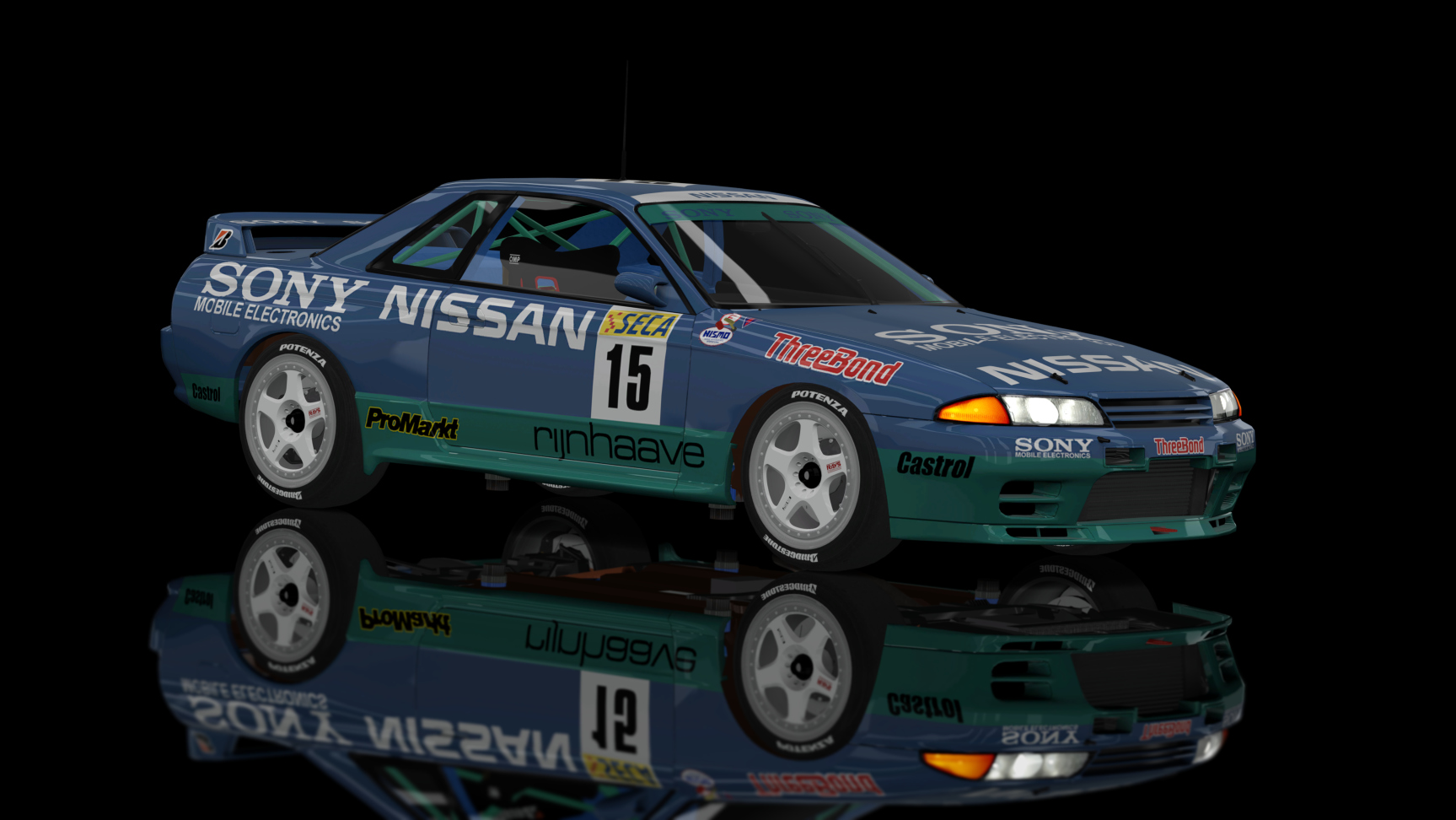 CLASSIC GR.A - Nissan Skyline GT-R R32 1990, skin 15_sony