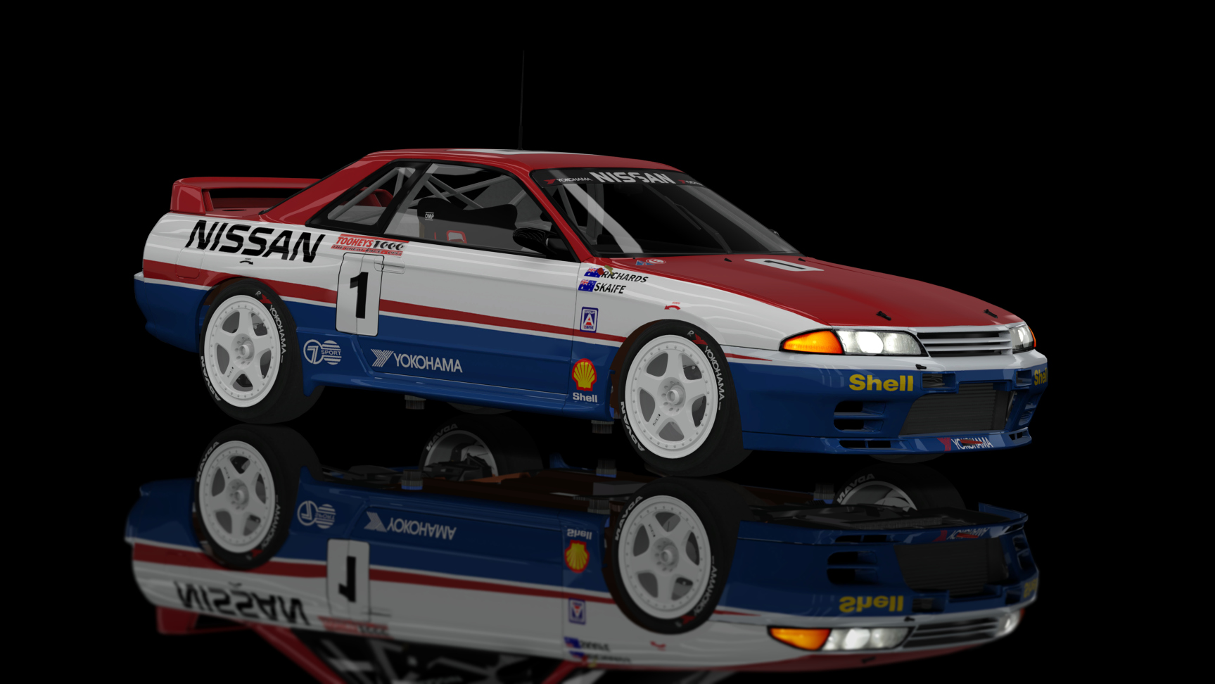 CLASSIC GR.A - Nissan Skyline GT-R R32 1990, skin 1_gibson_motorsport