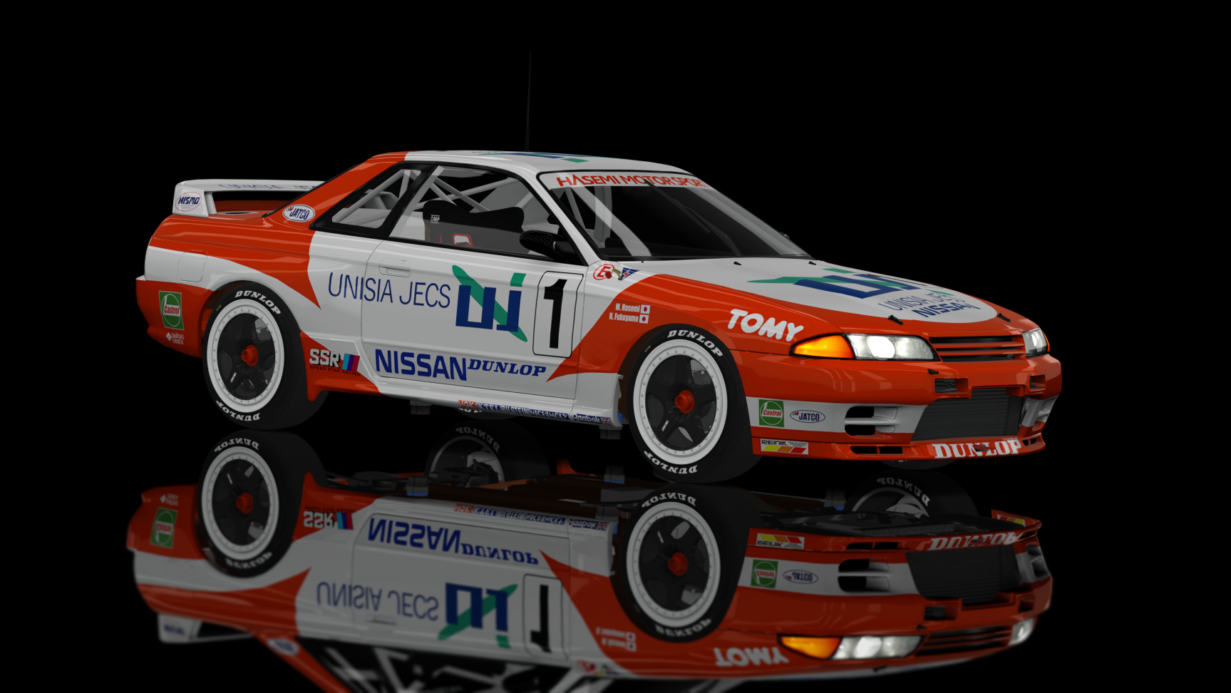 CLASSIC GR.A - Nissan Skyline GT-R R32 1990, skin 1_jecs_unisia