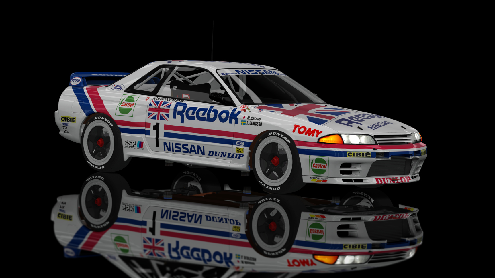 CLASSIC GR.A - Nissan Skyline GT-R R32 1990, skin 1_reebok_skyline