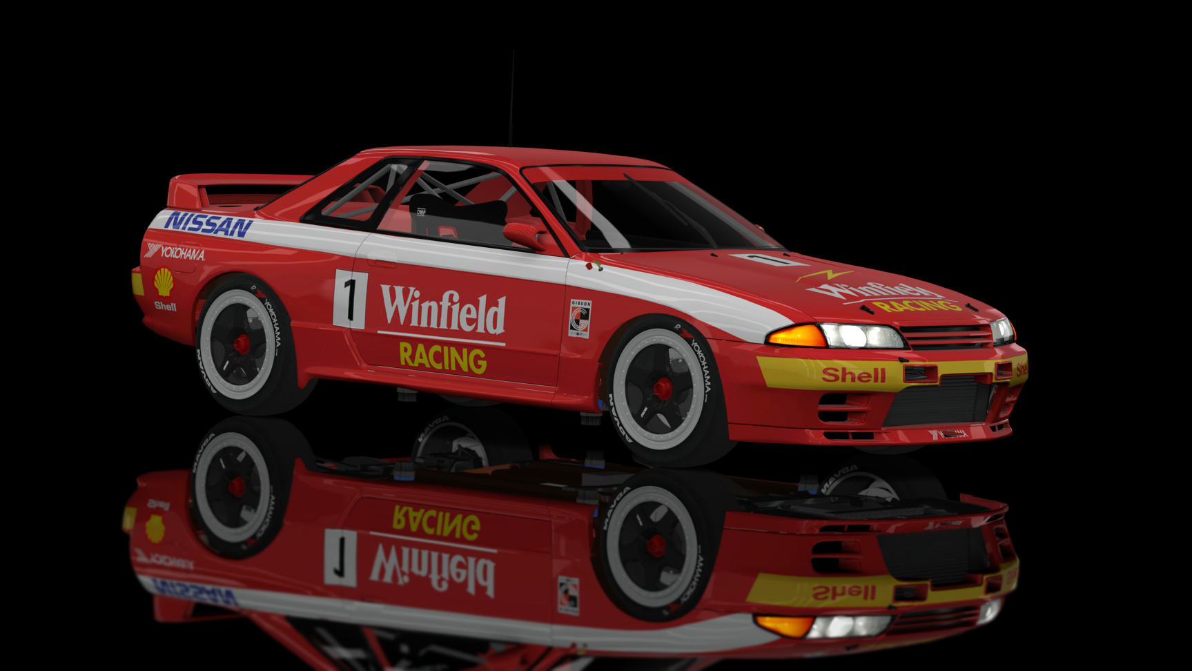 CLASSIC GR.A - Nissan Skyline GT-R R32 1990, skin 1_team_winfield