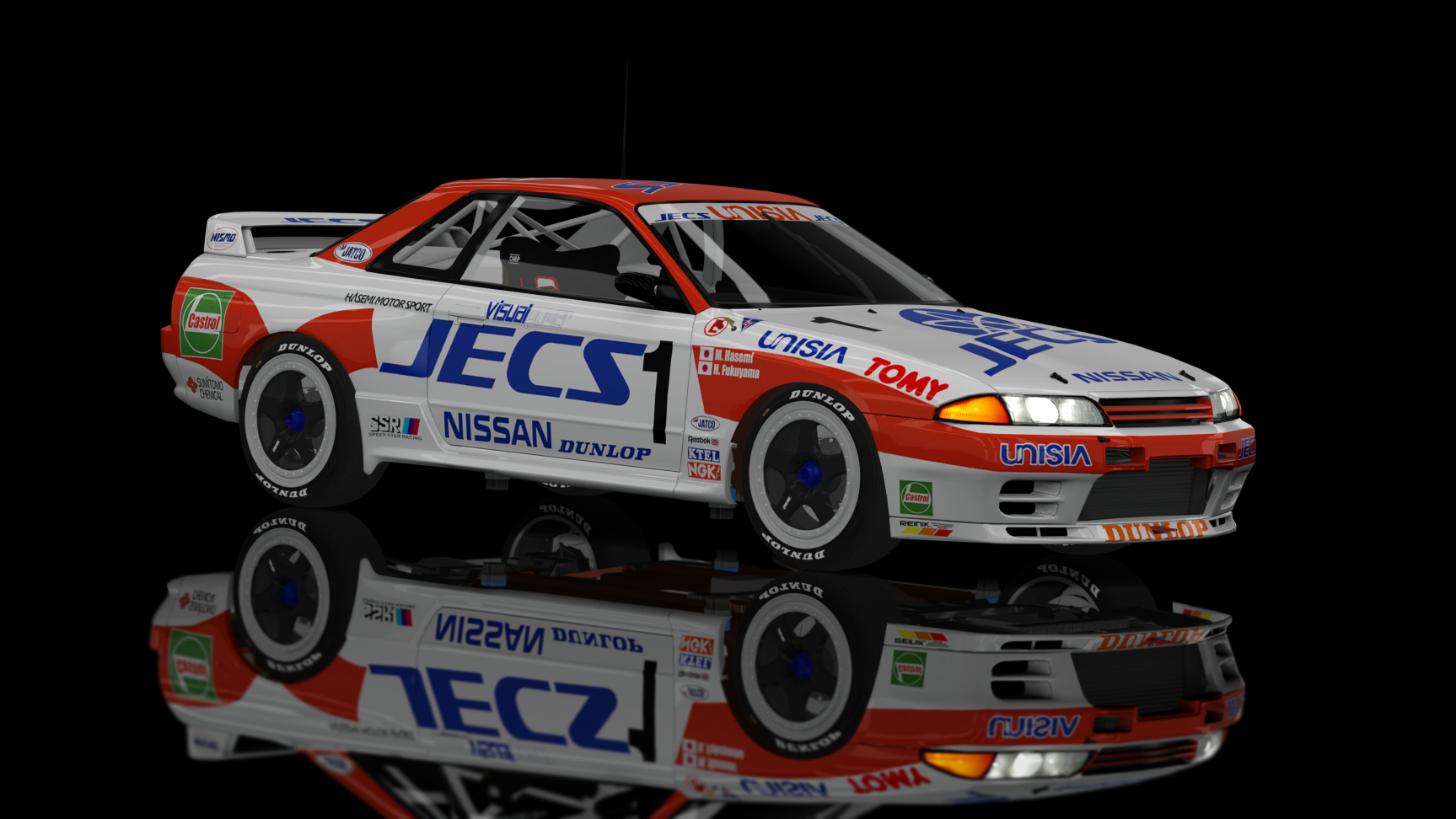 CLASSIC GR.A - Nissan Skyline GT-R R32 1990, skin 1_unisia_jecs