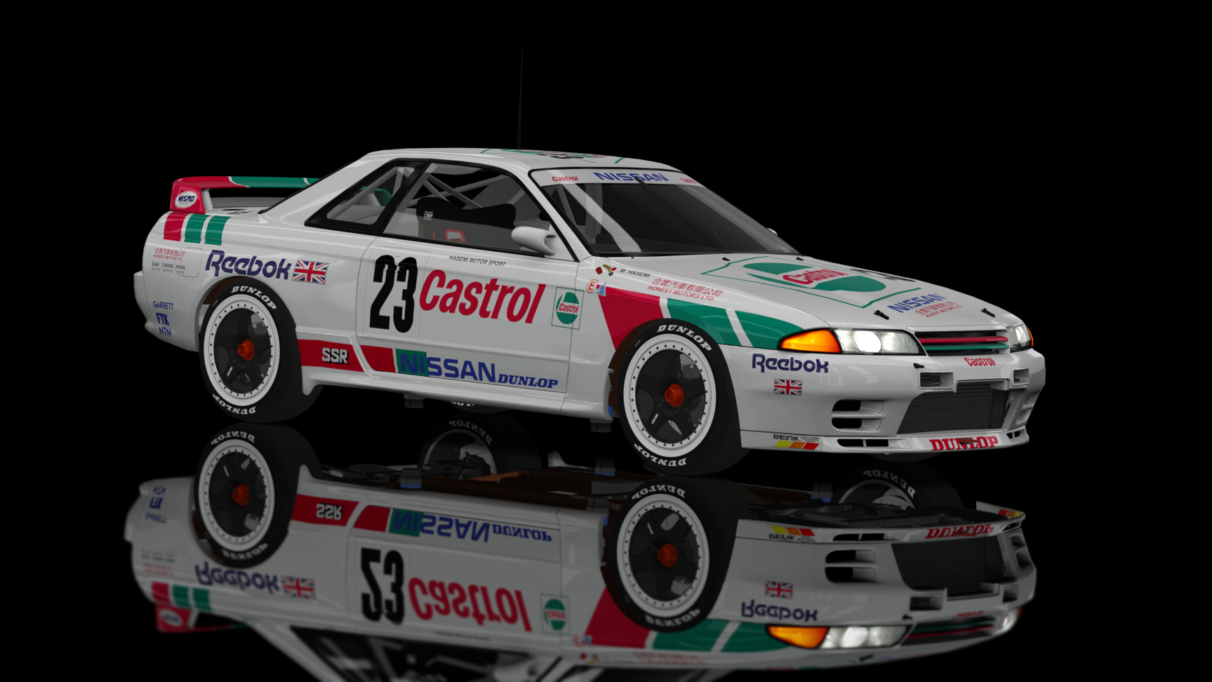 CLASSIC GR.A - Nissan Skyline GT-R R32 1990, skin 23_castrol