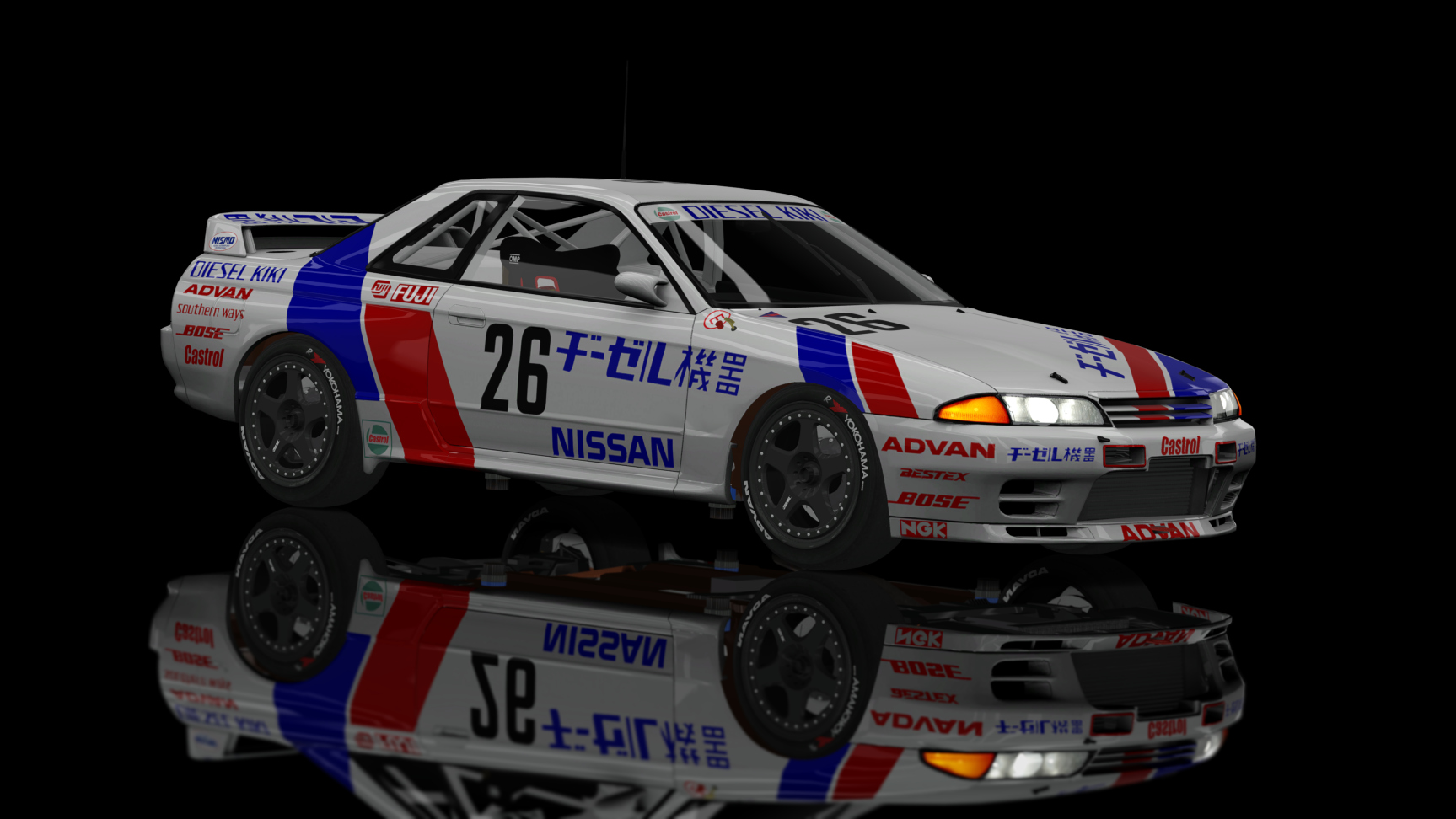 CLASSIC GR.A - Nissan Skyline GT-R R32 1990, skin 26_diesel_kiki