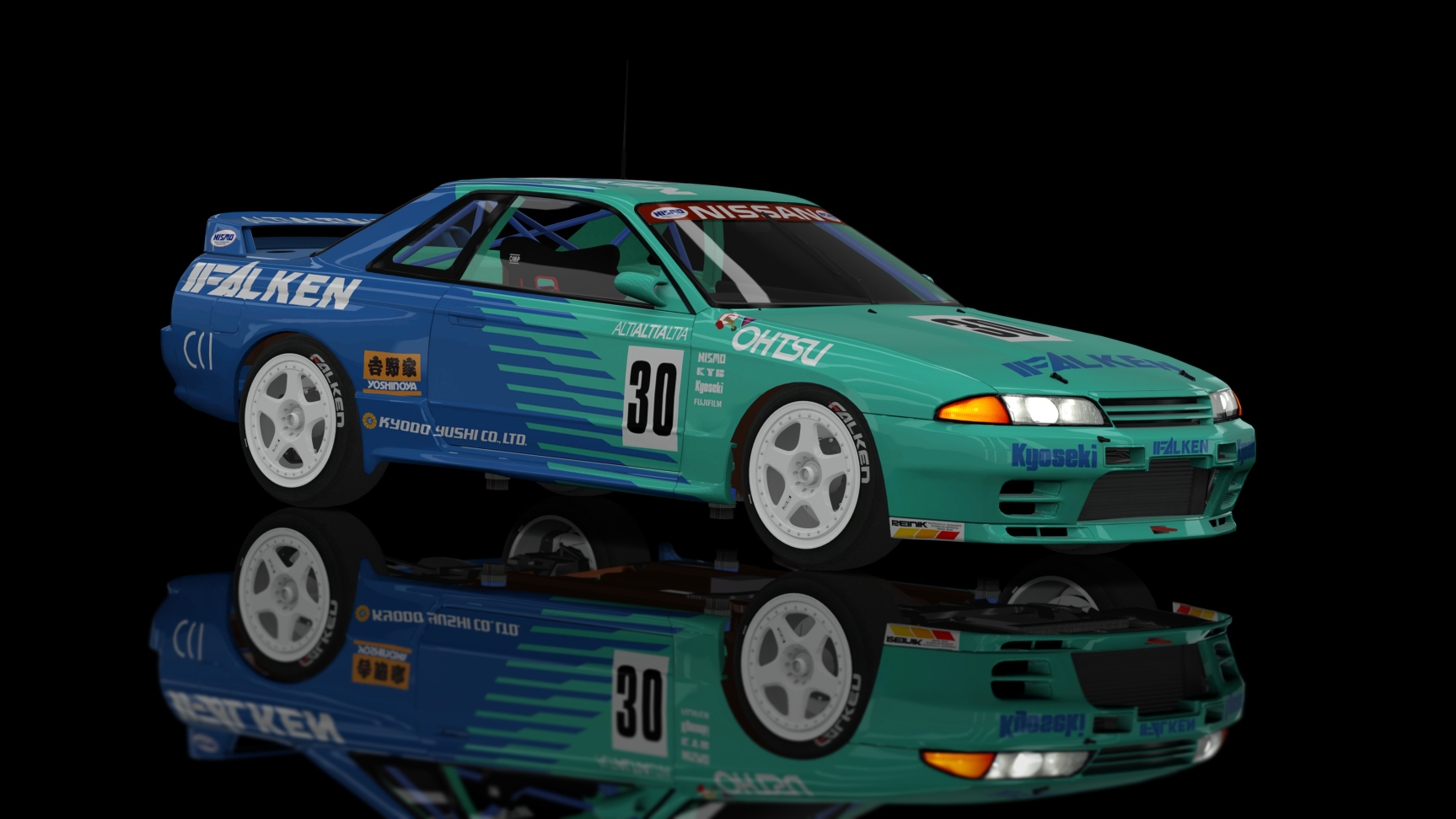 CLASSIC GR.A - Nissan Skyline GT-R R32 1990, skin 30_falken