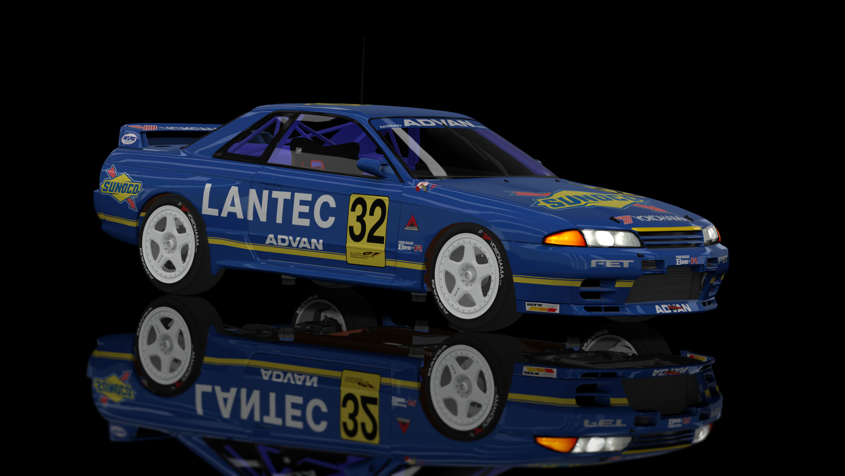 CLASSIC GR.A - Nissan Skyline GT-R R32 1990, skin 32_lantec