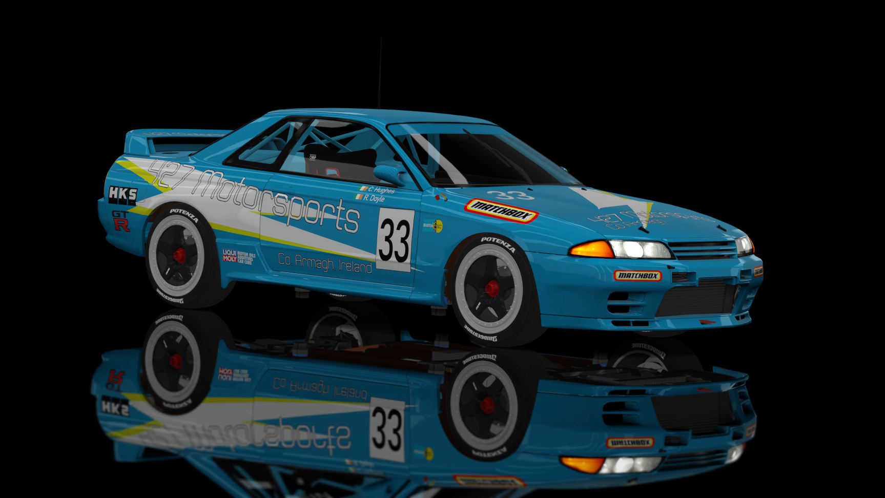 CLASSIC GR.A - Nissan Skyline GT-R R32 1990, skin 33_team_motorsports