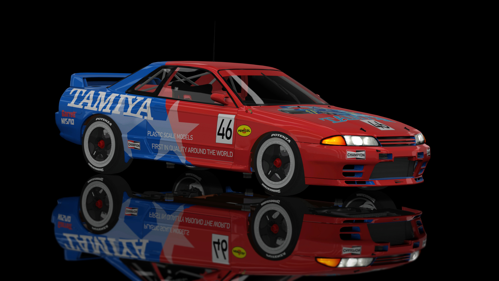 CLASSIC GR.A - Nissan Skyline GT-R R32 1990, skin 46_tamiya