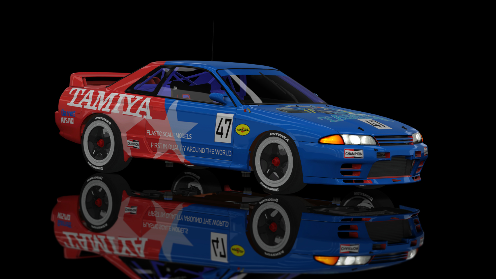 CLASSIC GR.A - Nissan Skyline GT-R R32 1990, skin 47_tamiya